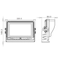 Waterproof Rearview Monitor for Cold Storage